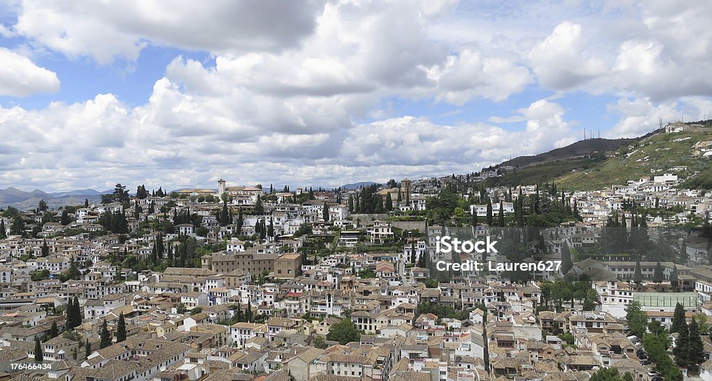 Vista de Granada - Foto de stock de Alhambra - Granada royalty-free