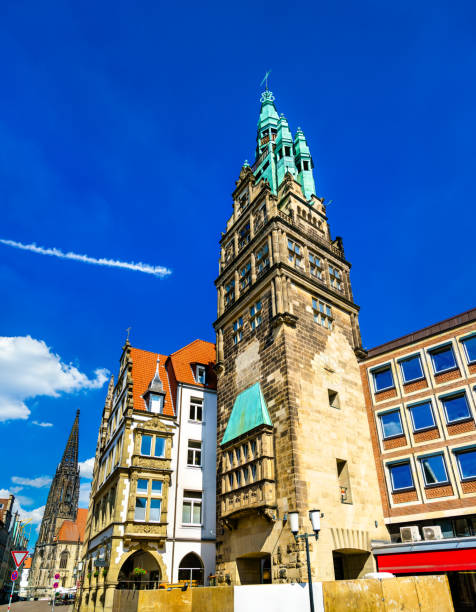 istock Stadthausturm, Town House Tower in Muenster, Germany 1764669863