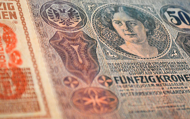 istock 50 kroner banknote - Austria-Hungary 1914 176467902