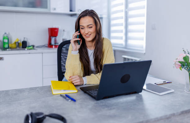 istock Cheerful conversations on my phone 1764695190