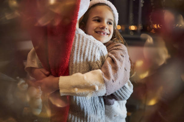 istock Happy children on Christmas Eve 1764723845