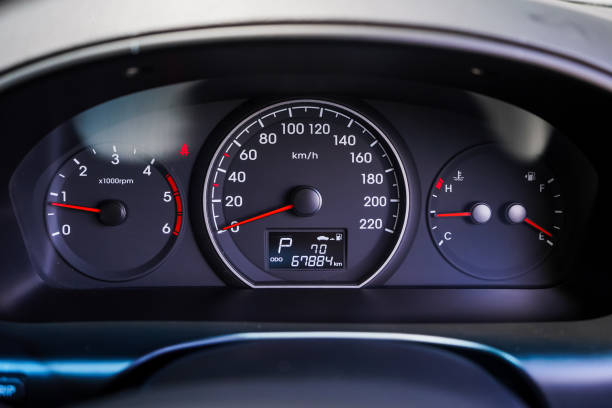 istock car​ instrument panel, car​ speed motor of​ night, car​ dashboard​ modern​ automobile control​illuminated panel​ speed display. 1764725543