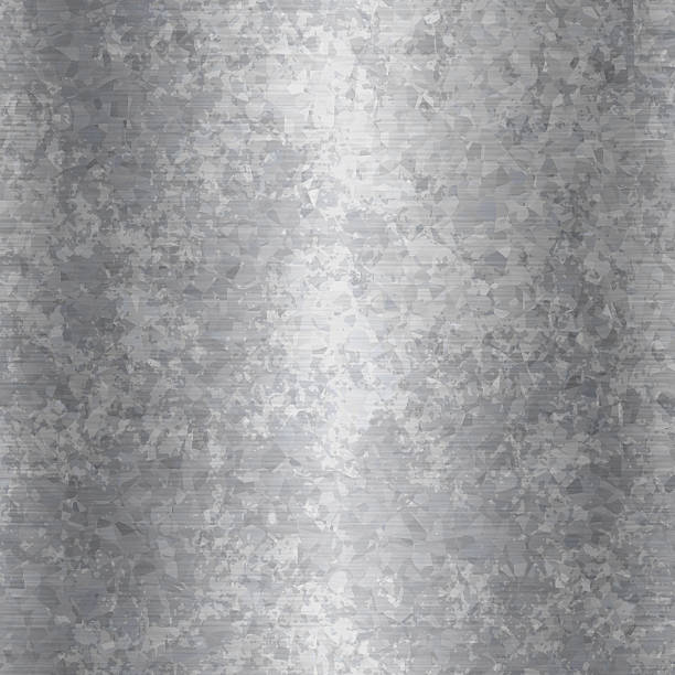 A close-up of grunge galvanized steel stock photo
