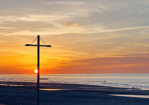 istock Sunset over the North Sea beach 1764729237