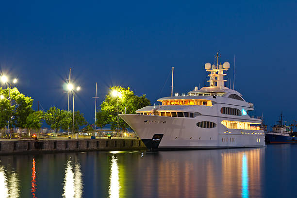 istock Yacht in the port 176474136