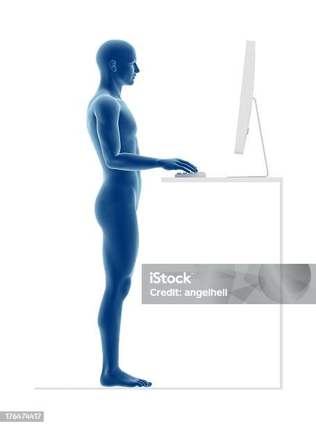 人間工学適切な姿勢に立つ - 良い姿勢のストックフォトや画像を多数ご用意 - 良い姿勢, 人間工学, 縦位置