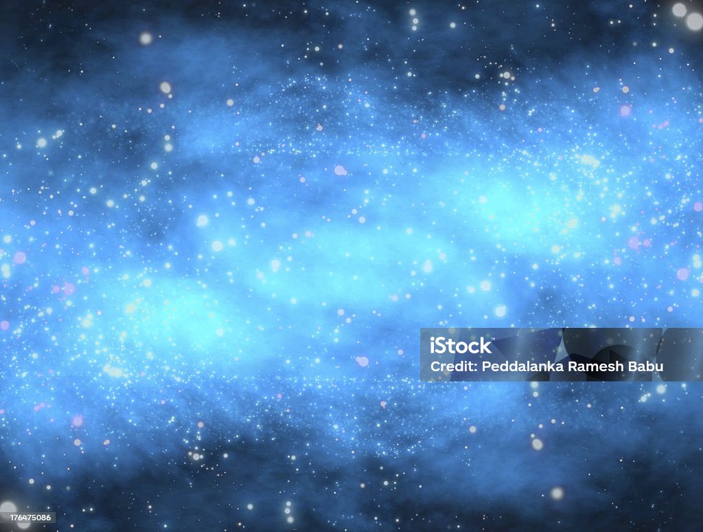 galaxy nello spazio esterno - Foto stock royalty-free di A forma di stella