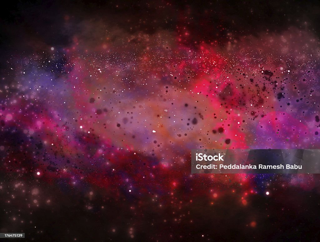 Galaxie dans l'espace - Photo de Abstrait libre de droits
