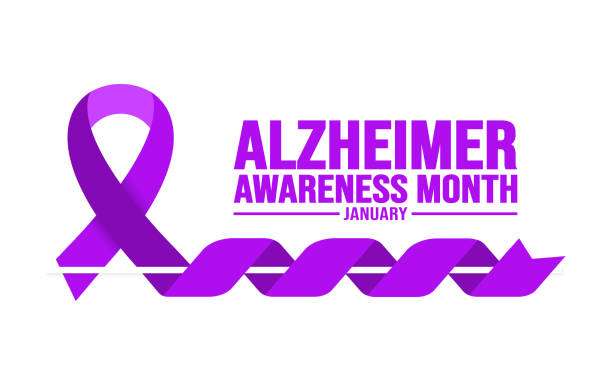 istock January is Alzheimer Awareness Month background template. Holiday concept. background, banner, placard, card, and poster design template with text inscription and standard color. vector illustration. 1764767754