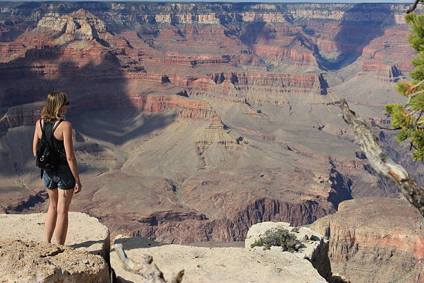 istock Athletic Young Woman at Grand Canyon 176477345