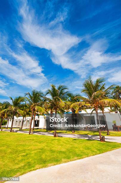 Exótico Hotel De Luxo E Na Tropics - Fotografias de stock e mais imagens de Ajardinado - Ajardinado, Ao Ar Livre, Arquitetura