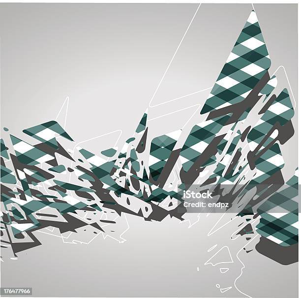 Futurystyczny Ilustracja Tło Geometryczne - Stockowe grafiki wektorowe i więcej obrazów Abstrakcja - Abstrakcja, Aranżować, Bez ludzi