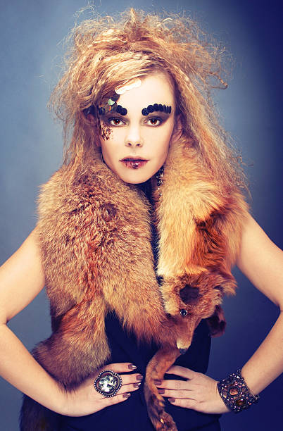 istock Lady in furs. 176478785