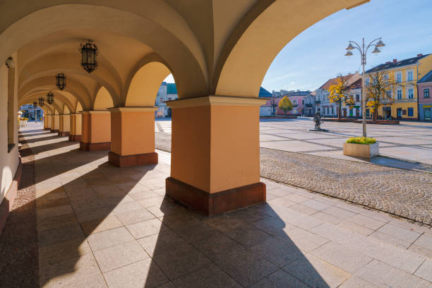 Cloth hall in Kielce city downtown Poland