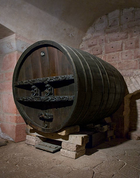 historic cask at Haut-Koenigsbourg Castle
