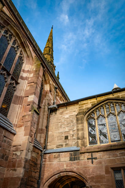 istock Old Town Coventry with Cathedral 1764803976