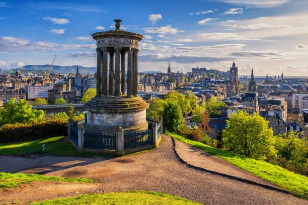 istock Edinburgh City From Calton Hill In Spring 1764823503