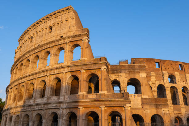 istock Ancient Colosseum In Rome At Sunset 1764825184