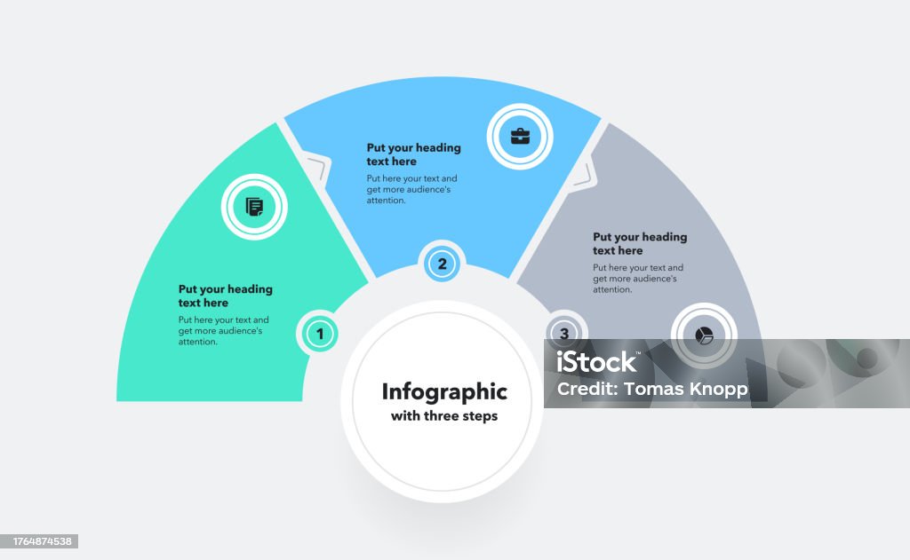 Three Step Process Flow Process Flow Diagram Divided Into Three Steps Stock Illustration ...