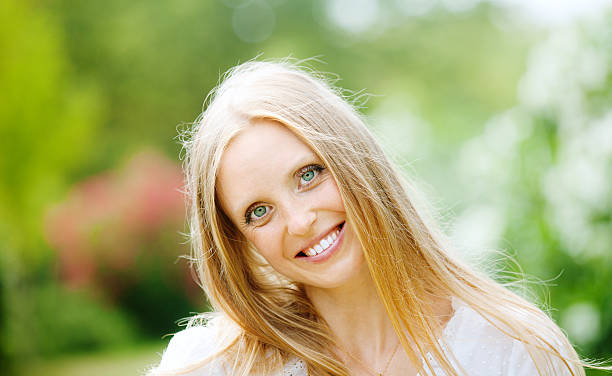istock woman against nature background 176488144