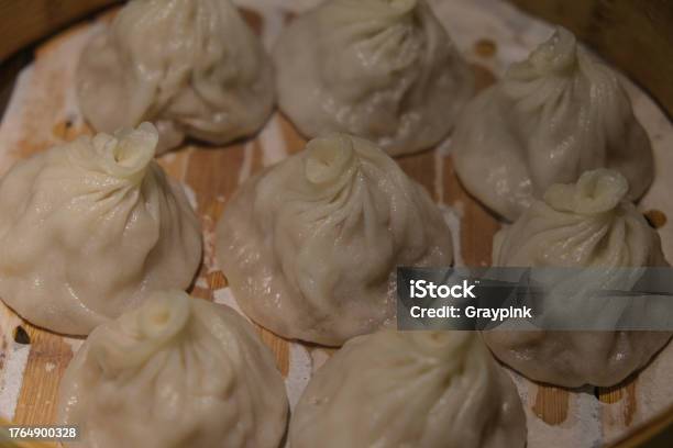 Soup Dumpling Stock Photo - Download Image Now - Asia, Australia, Bamboo - Material