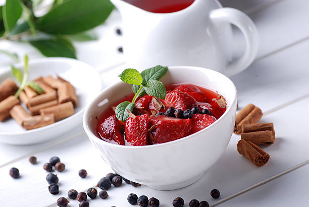 strawberry soup
