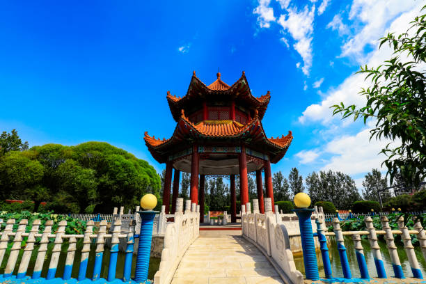 istock Chinese traditional Pavilion in the park 1764922628