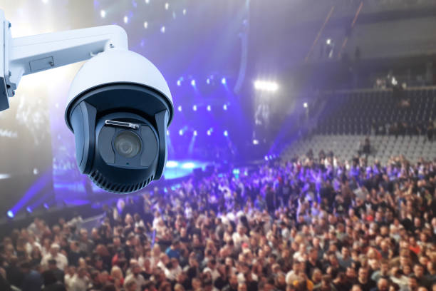 istock CCTV Security concert entertainment on blurry background. 1764931480