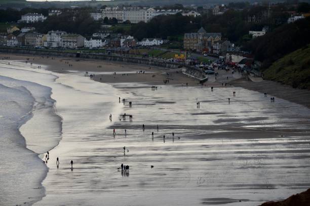 istock Filey bay North Yorkshire incoming tide 1764937529