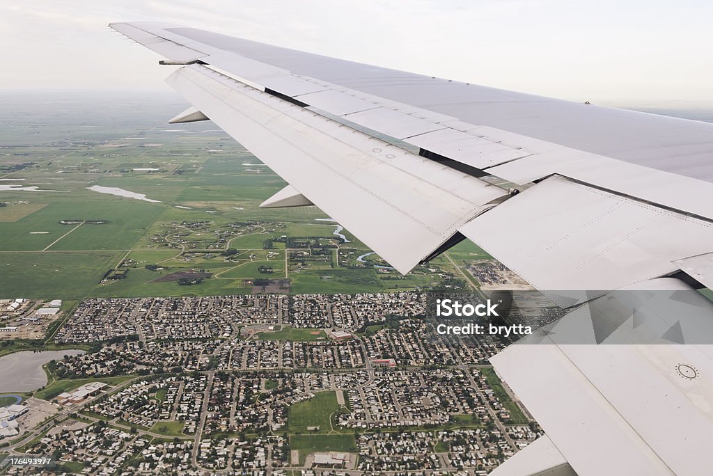 Landing en Calgary - Foto de stock de 2000-2009 libre de derechos