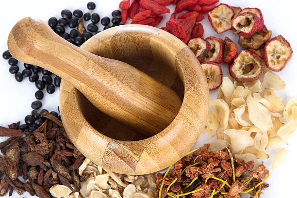 istock Chinese medicine and its facility 176494548