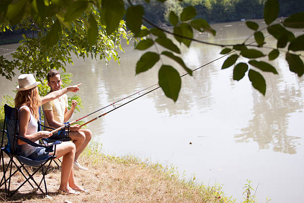 istock Young Couple Fishing. 176494641