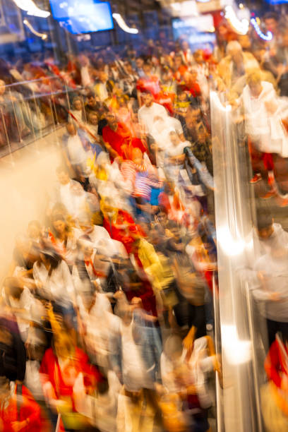 istock Crowd in the subway.Unrecognizable person. 1764956767