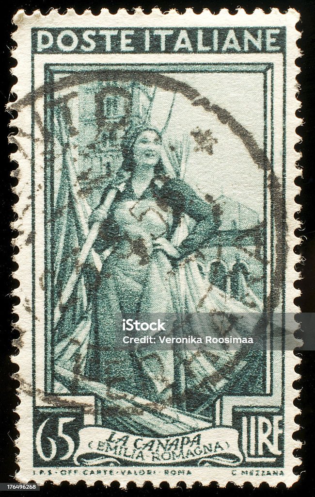 イタリア郵便切手 - イタリアのロイヤリティフリーストックフォト
