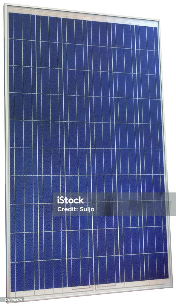 Célula Solar Recorte - Foto de stock de Azul royalty-free