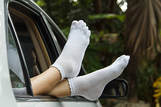 istock woman relaxing in her car 176497145