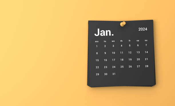 istock 2024 January Calendar On Orange Background 1764973541