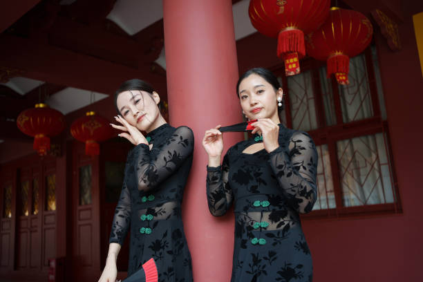 istock Two beautiful Asian women 1764983772