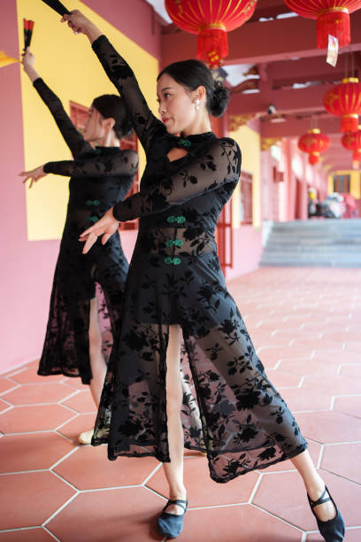istock Beautiful woman dancing 1764983791
