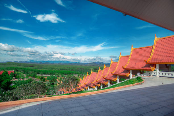 istock Temple on a mountain in Thailand 1764984346