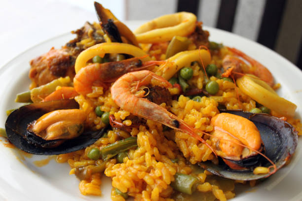 istock seafood and shrimp paella 1764999645