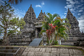 The Prambanan temple, Yogyakarta, Indonesia. Java island.