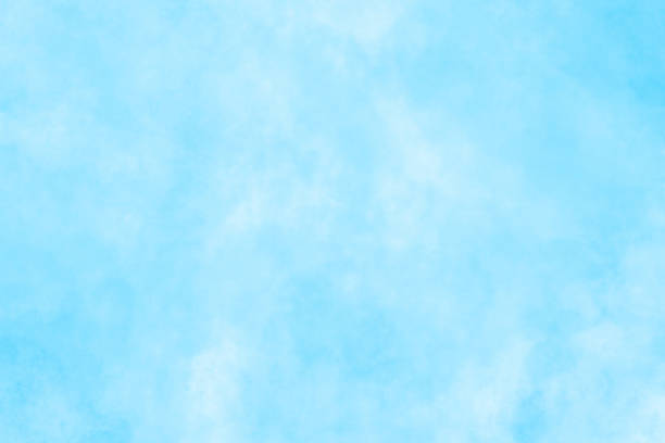 istock Light Blue Watercolor Abstract Sky Background 1765042022