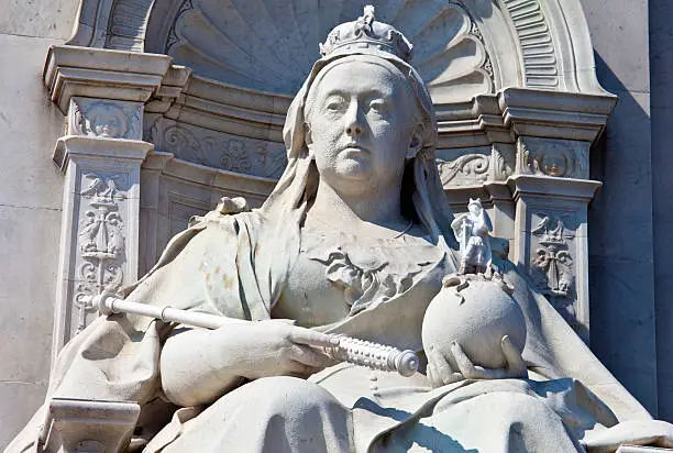 Photo of Victoria Memorial in London