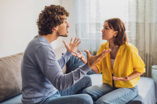 istock Young couple at home 1765053014
