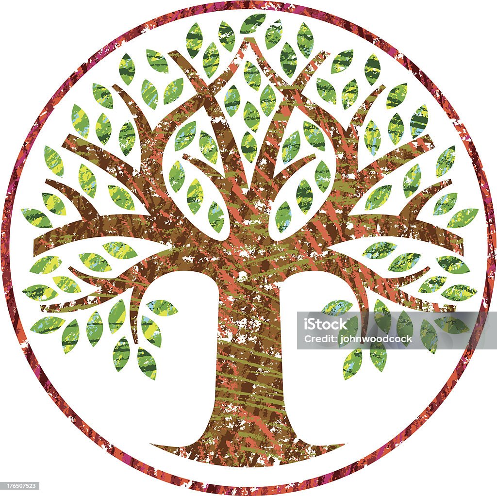 Scribbled Simple Round Tree Stock Illustration - Download Image Now ...