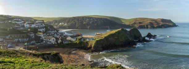 istock Panorama of Hope Cove, Devon, England 1765078163