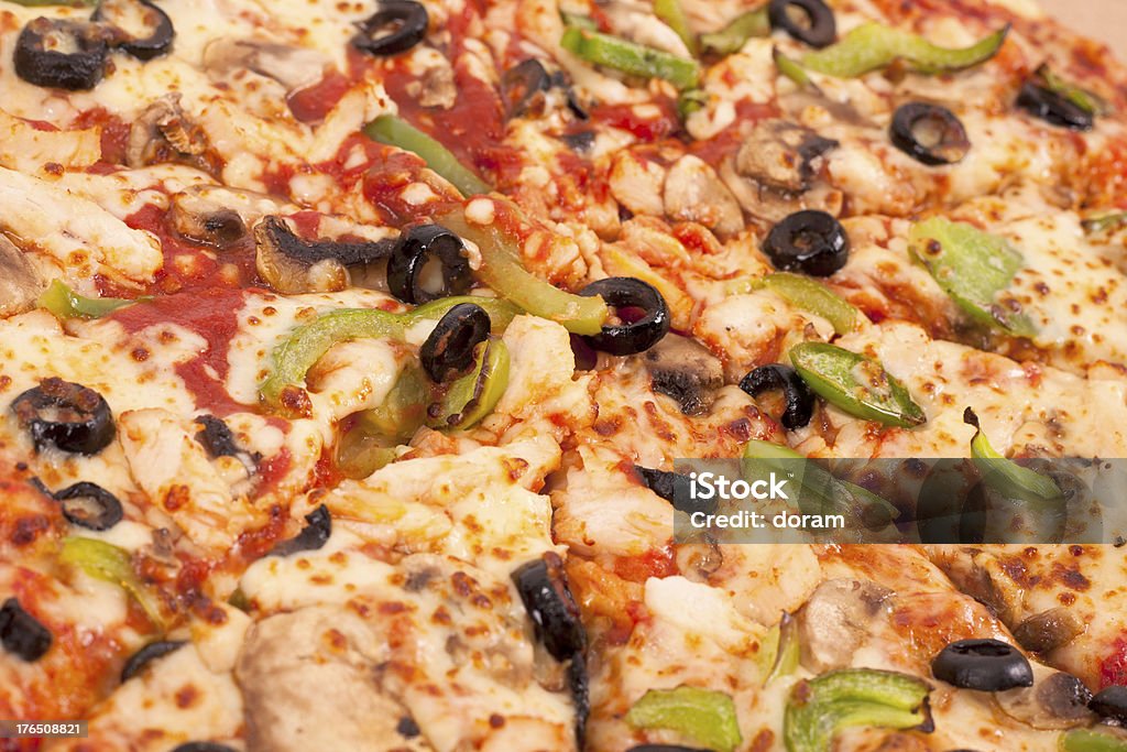 Pizza - Foto de stock de Alimentação Não-saudável royalty-free