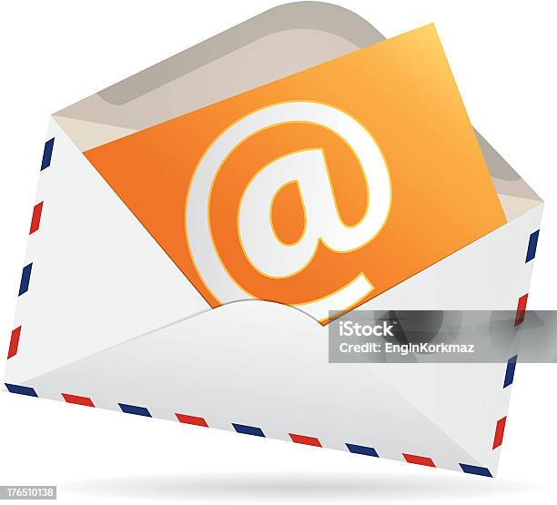 Vetores de Você Recebeu Um Email e mais imagens de Aberto - Aberto, Acessibilidade, Arroba