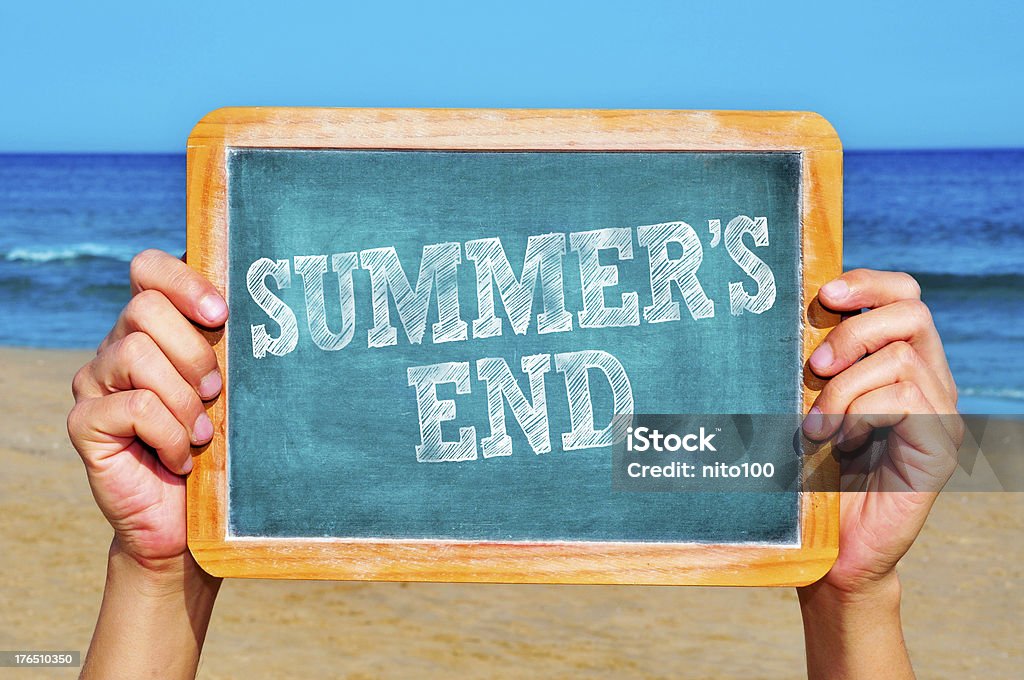 summers fine - Foto stock royalty-free di Estate